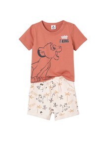 Baby-Set: T-Shirt & Shorts Disney KÖNIG DER LÖWEN