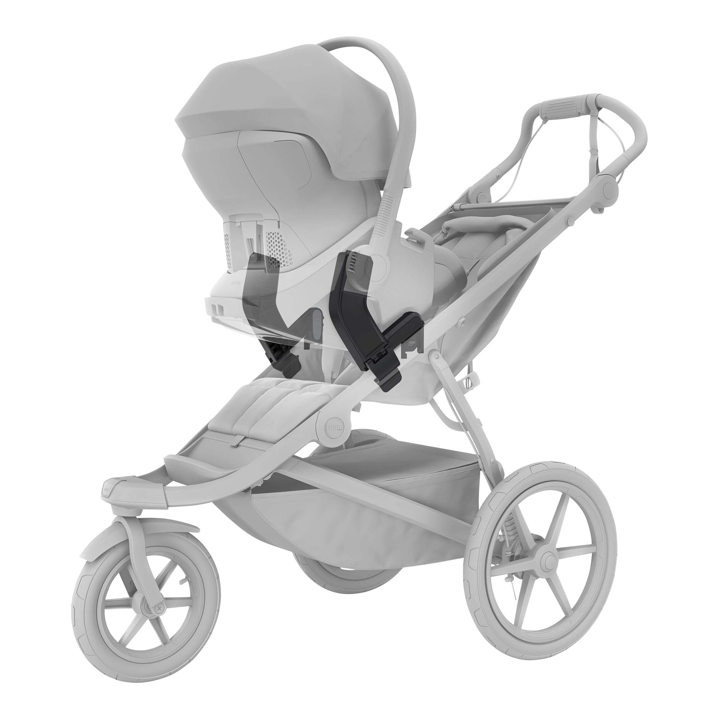 Thule Babyschalen-Adapter universal für Urban Glide 3, Urban Glide 4-Wheel schwarz