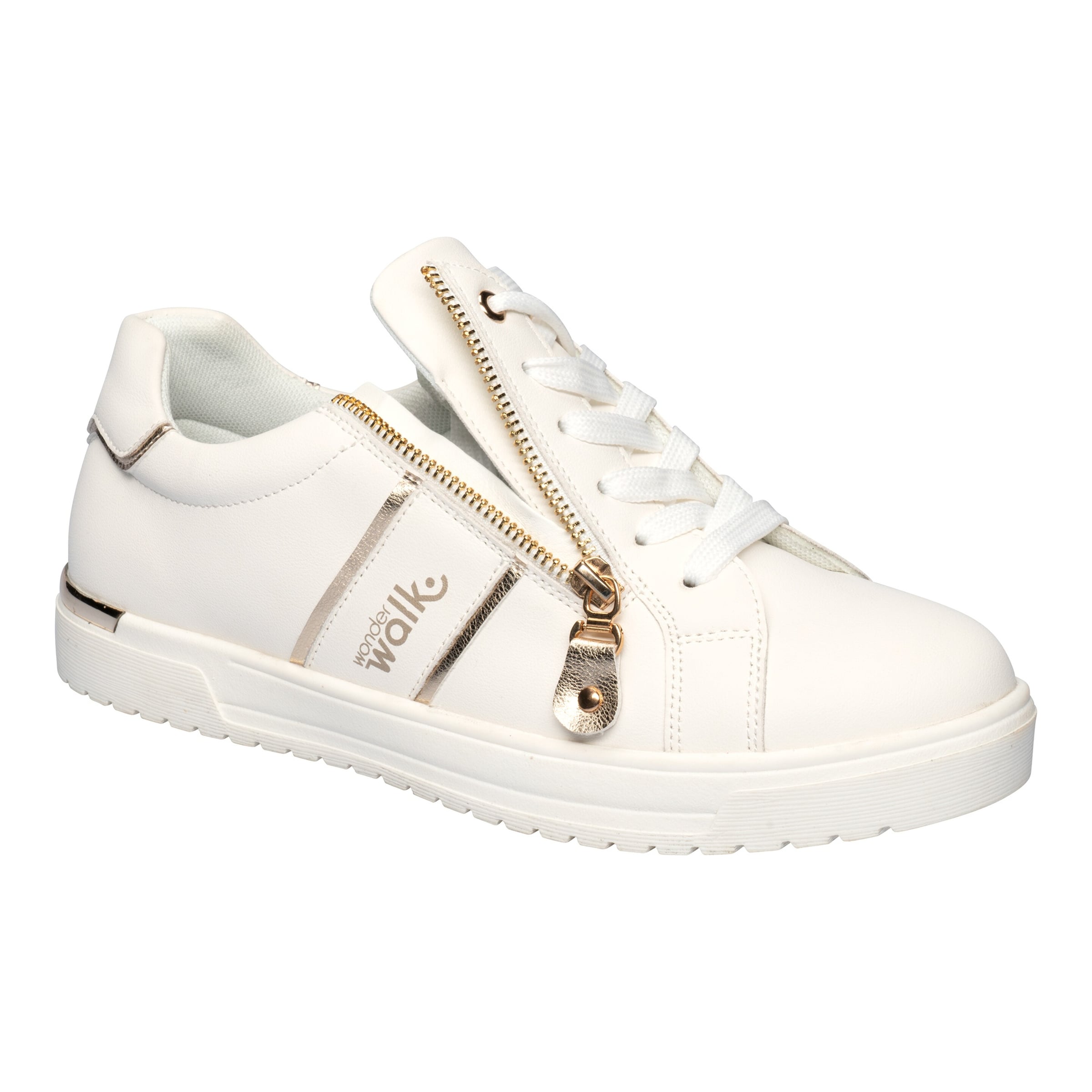 Komfort-Sneaker „Leni“ mit Leder-Decksohle