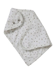 Mädchen Baby-Set: Mütze, Fäustlinge & Halstuch in Beutel
