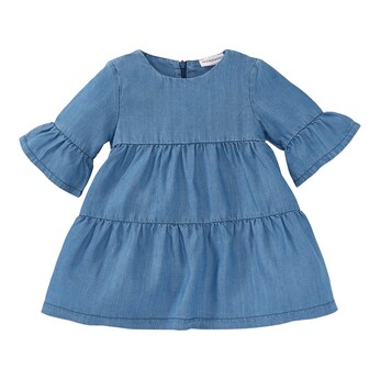 Jeans-Kleid kurzarm