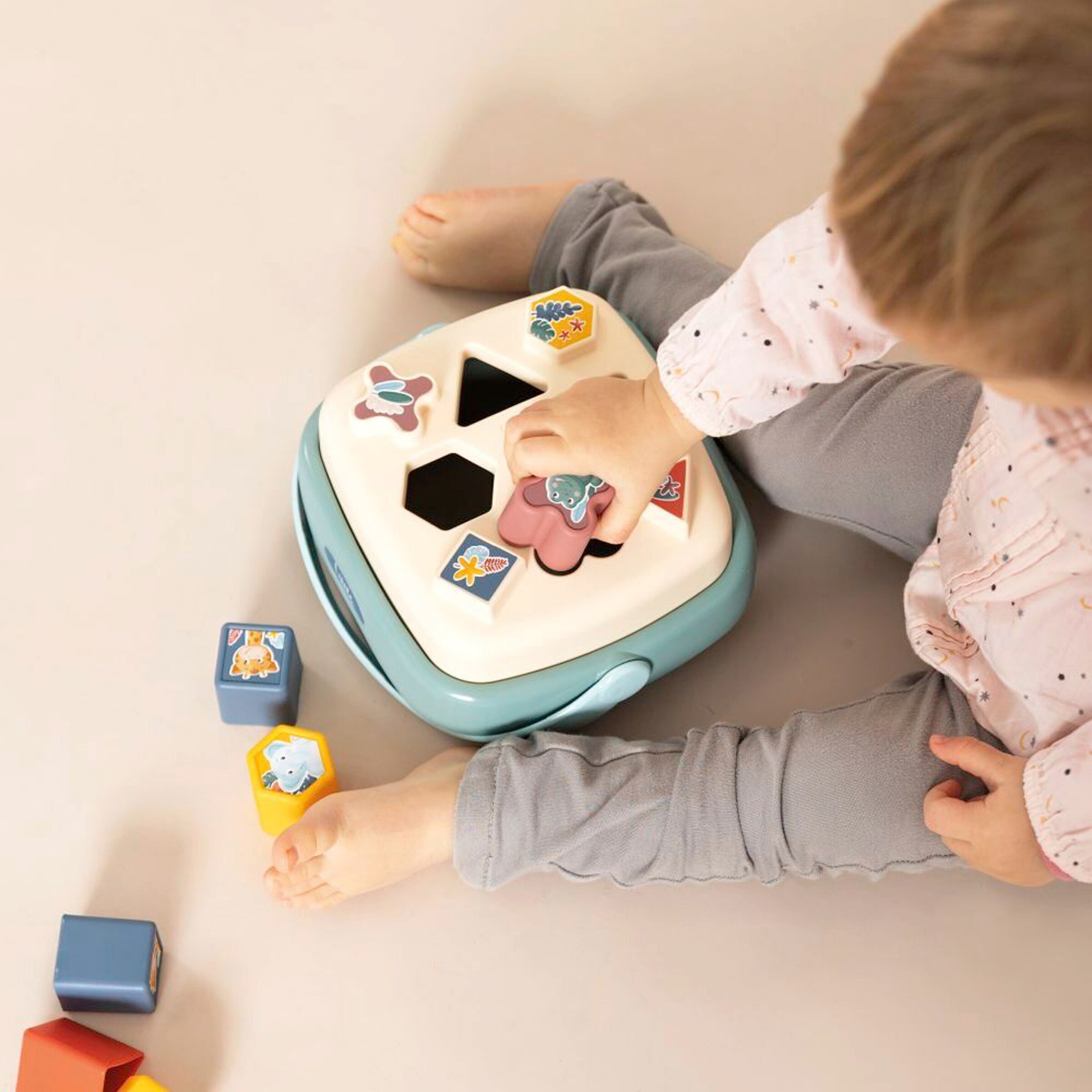 Smoby Strandeimer Mit Zubehör – Bunt, Mit Schaufel, Rechen, Sieb & Form, Ab 18 Monaten