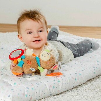 Greifling Klemm-Spielzeug Teddy Oskar
