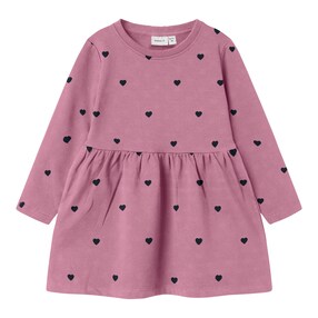 Sweatkleid Herzen