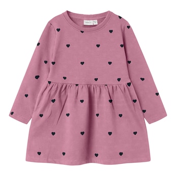 Sweatkleid Herzen