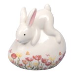 Dekofigur "Keramik-Kletterhase"