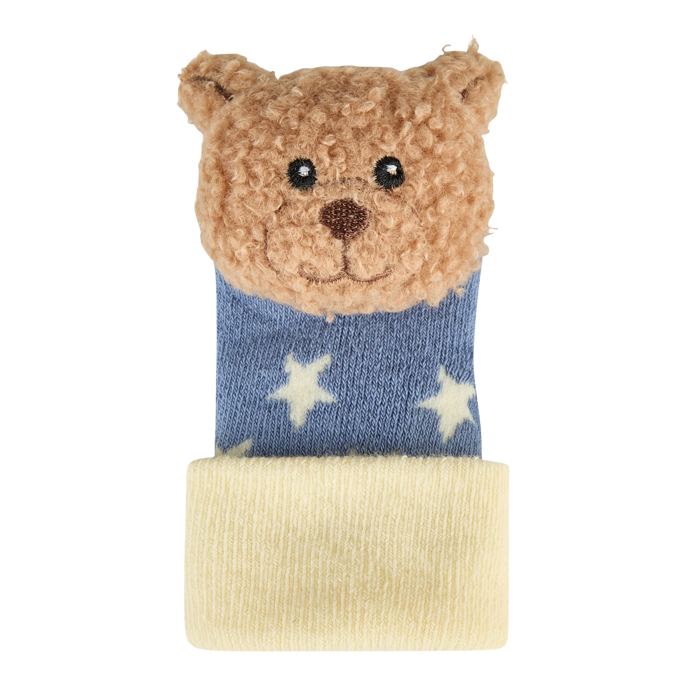 Sterntaler Rasselsocken Bär
