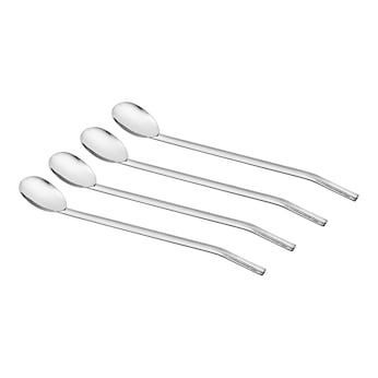 Longdrinklepel "2-in-1", 4 stuks