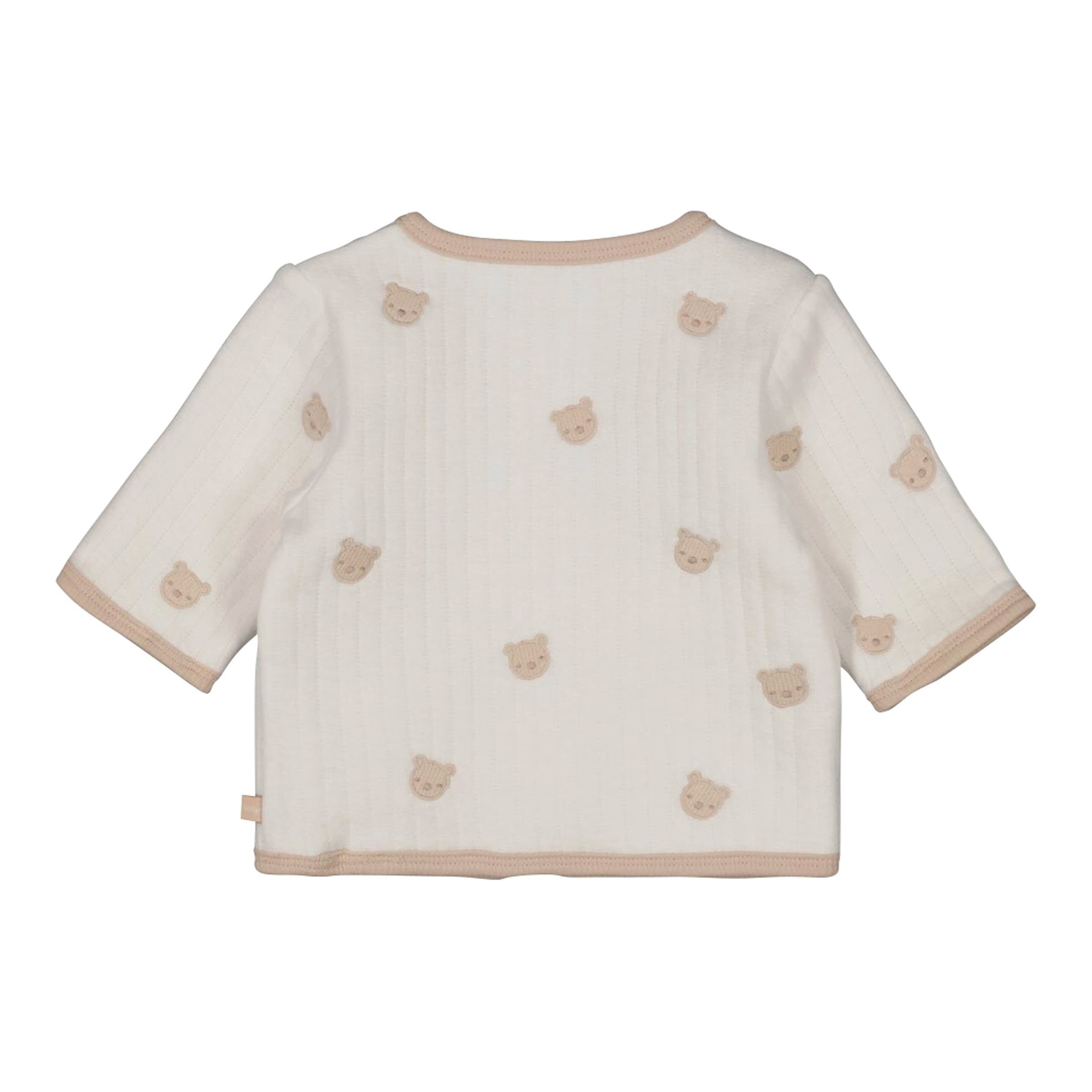 Wendejacke Bären-Stickerei Rippqualität