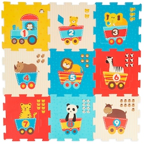 Puzzlematte 18 tlg. Bunt - ab Geburt