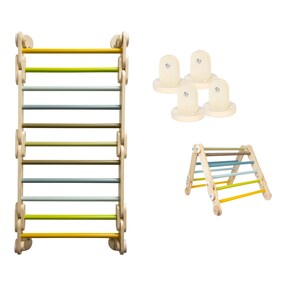 Kletterdreieck-Sprossenwand 2in1 Adventure