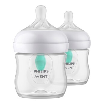Lot de 2 biberons Natural Response, AirFree, 125 ml, à partir de la naissance