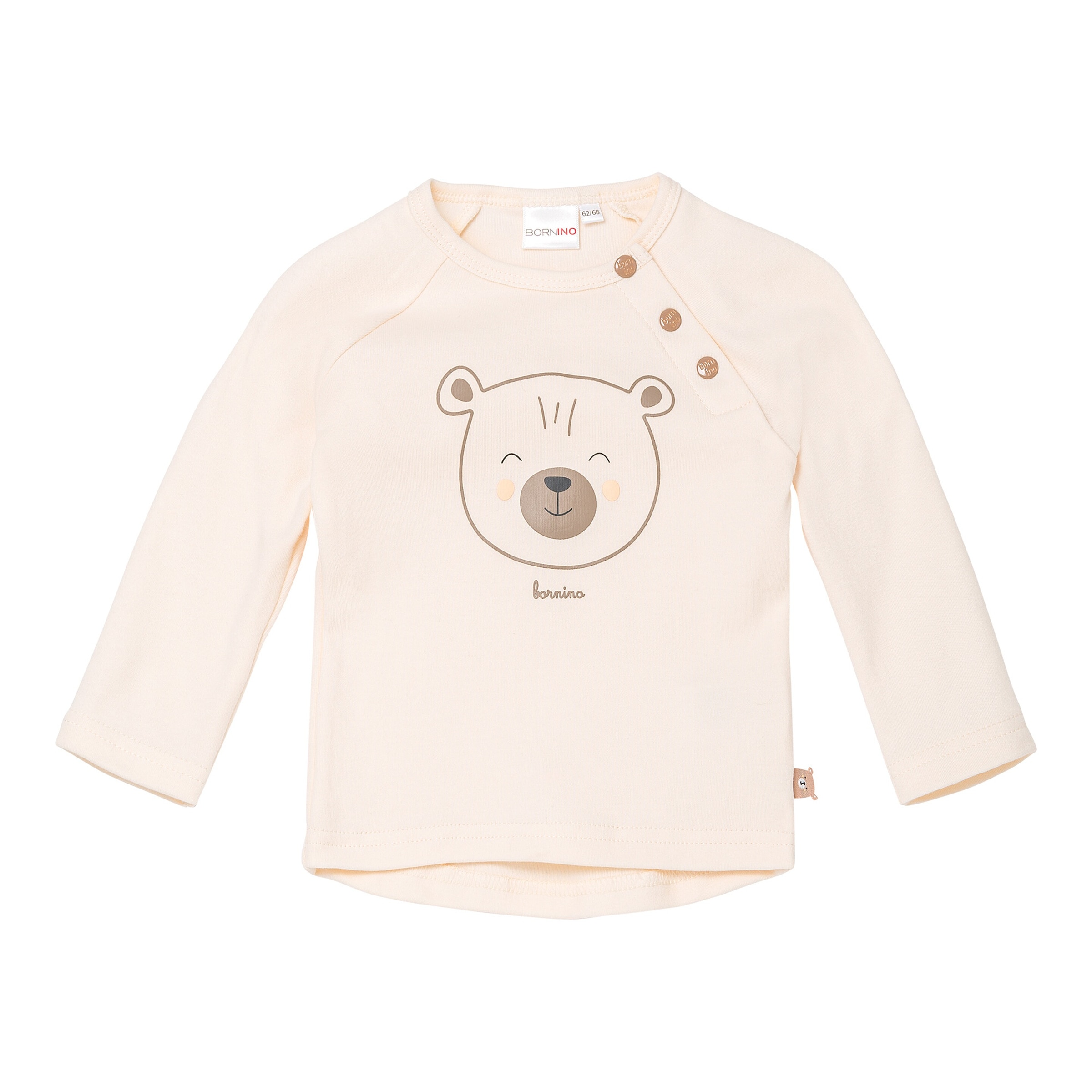 Bornino Tiny Forest Raglanshirt langarm Bär