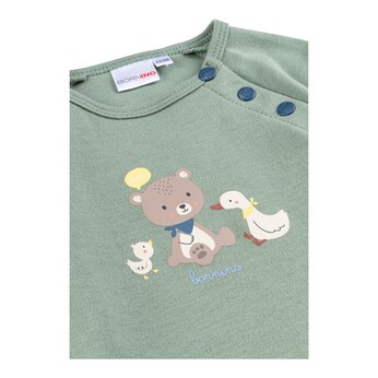 Raglanshirt langarm Bär Gänse