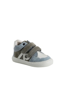 Kinder Leder Sneakers mit Klettverschluss