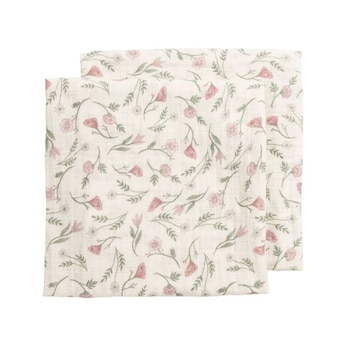Lot de 2 langes en gaze 70x70 cm