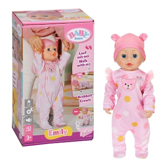 Puppe Emily Lauf mit mir 43 cm