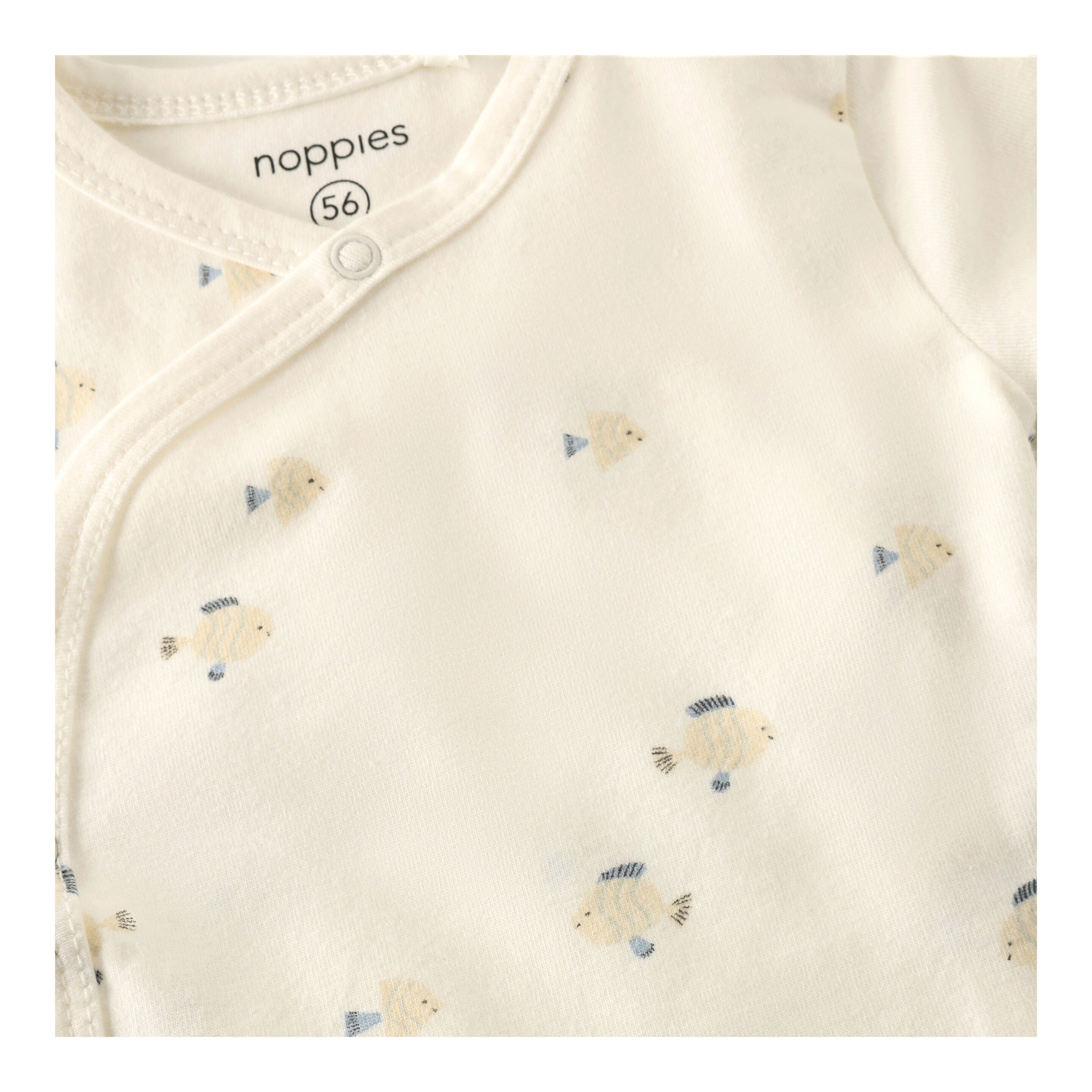 Wickelbody kurzarm Fische