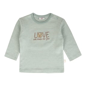 Shirt langarm Love Ringel