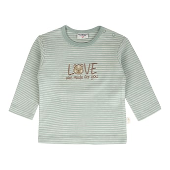 Shirt langarm Love Ringel