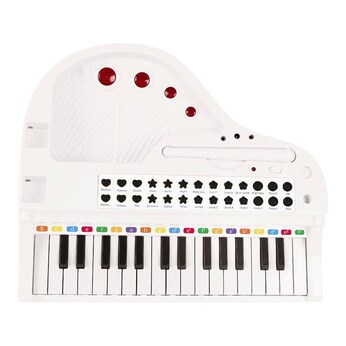 Elektronisches Mini-Klavier mit Mikrofon