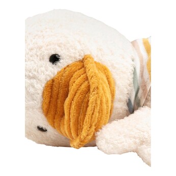 Kuscheltier Schlaf-Gut Figur Ente Edda mit Herzton Modul 25cm