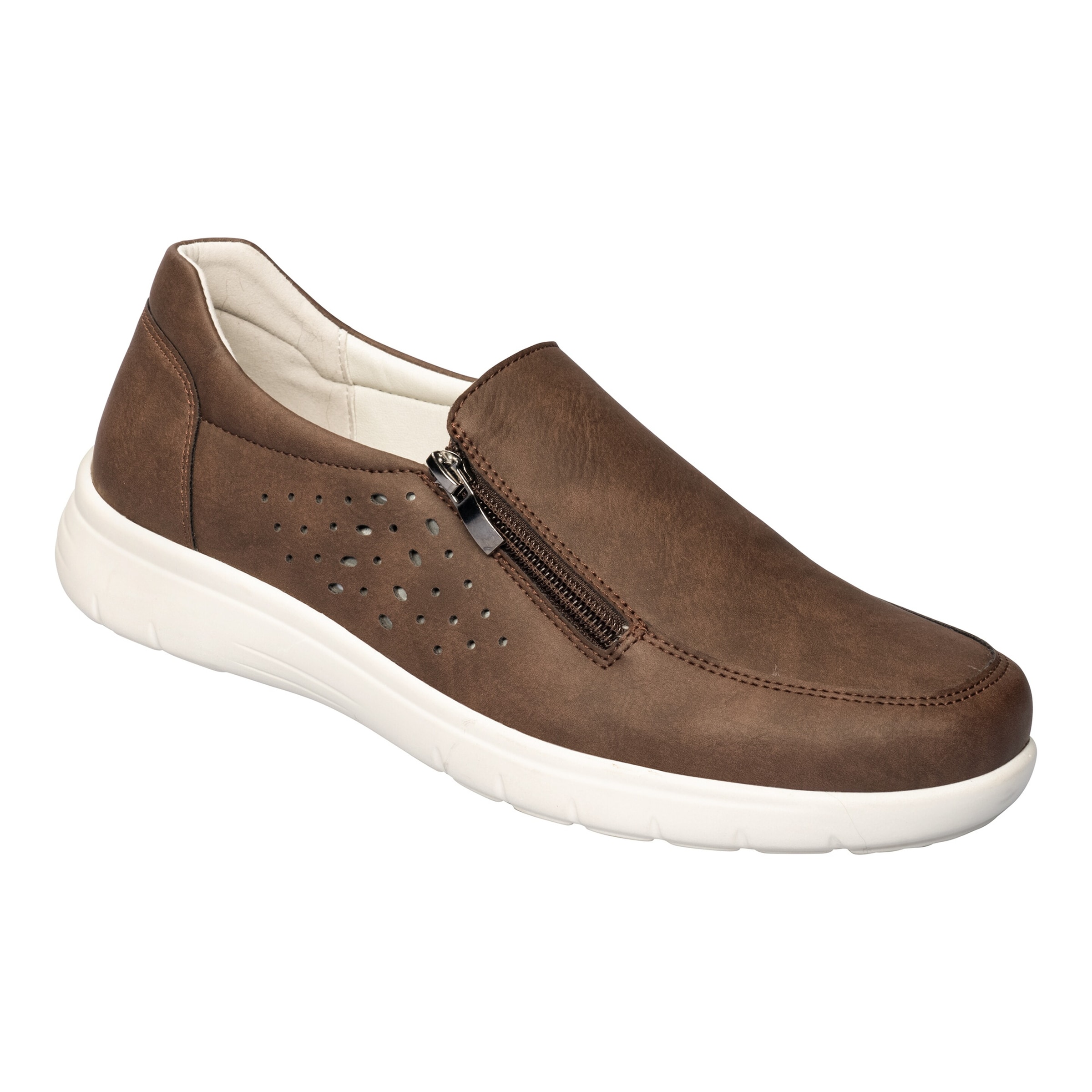 Komfort-Halbschuh "Helga" braun 39 Damen