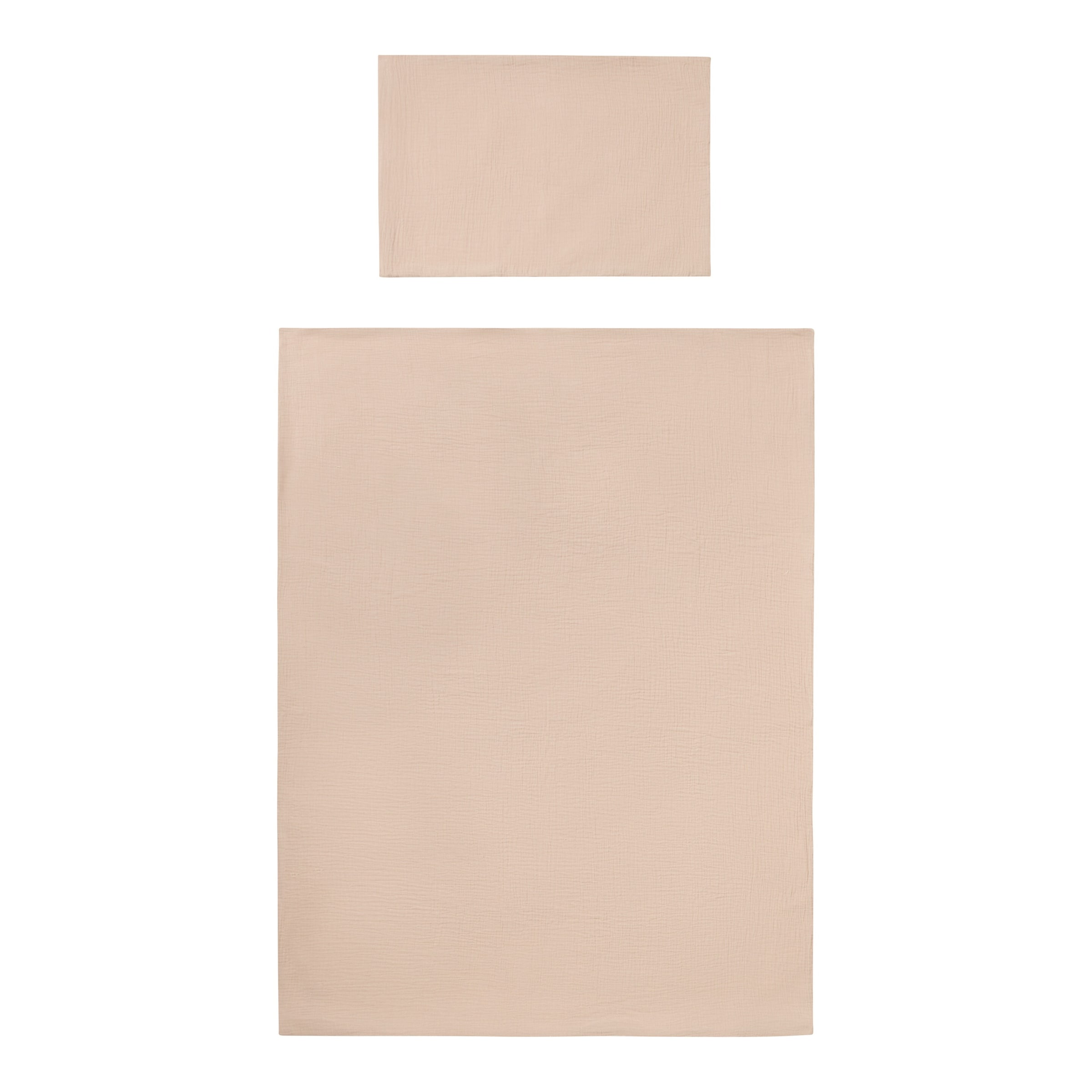 Wende-Bettwäsche Musselin 40x60/100x135 cm