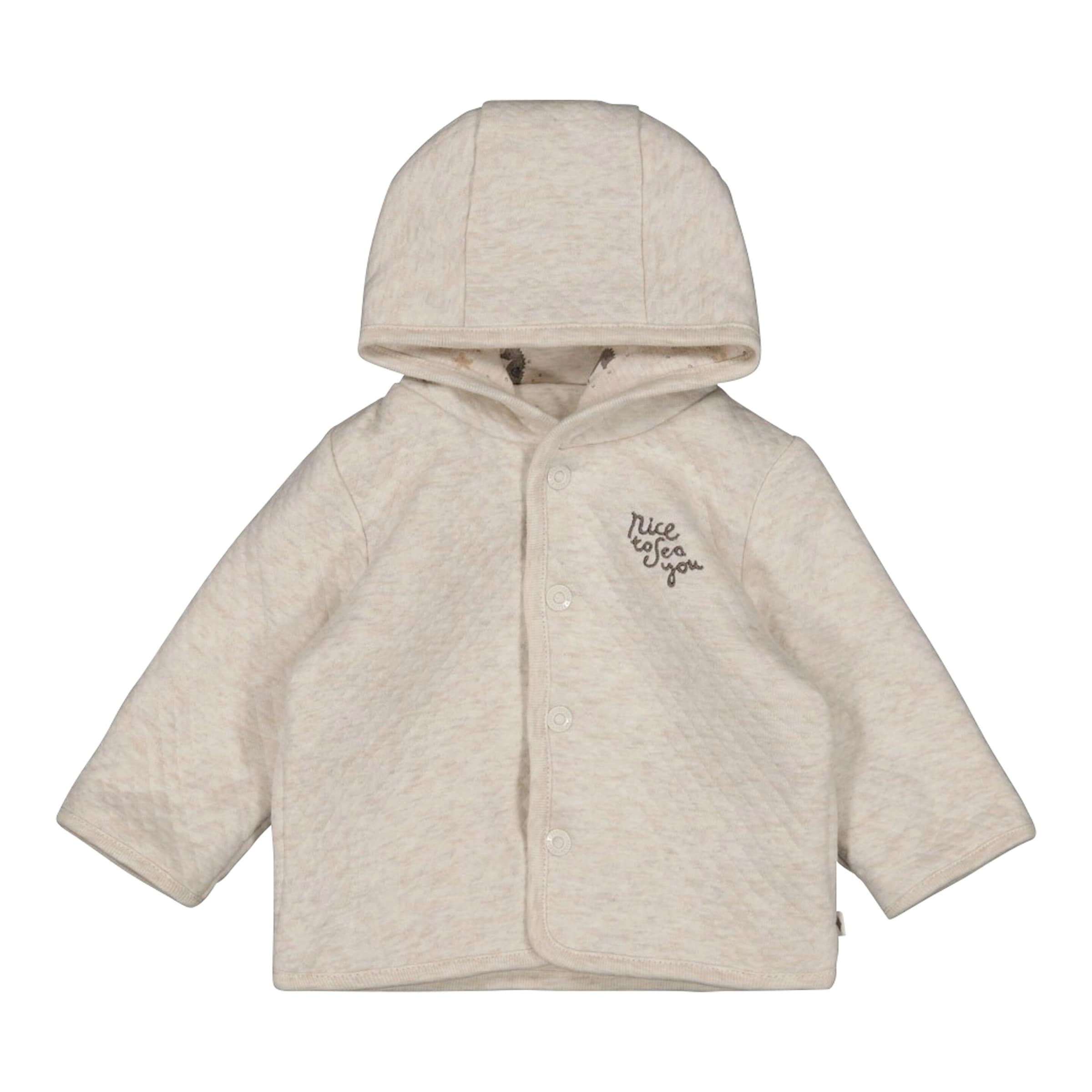 Feetje Wendejacke mit Kapuze Seepferdchen gequiltet