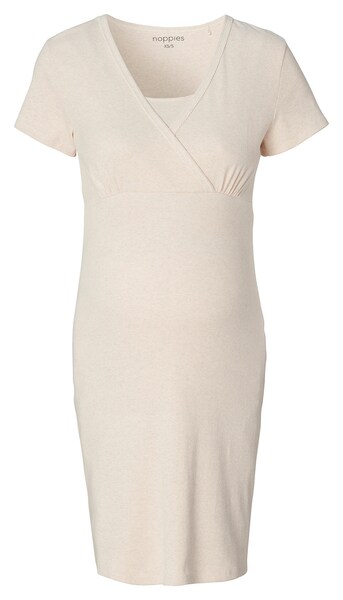 Produktbild von Noppies Mädchen G Dress Ls Vanity AOP Kleid, Mehrfarbig (Light Grey
