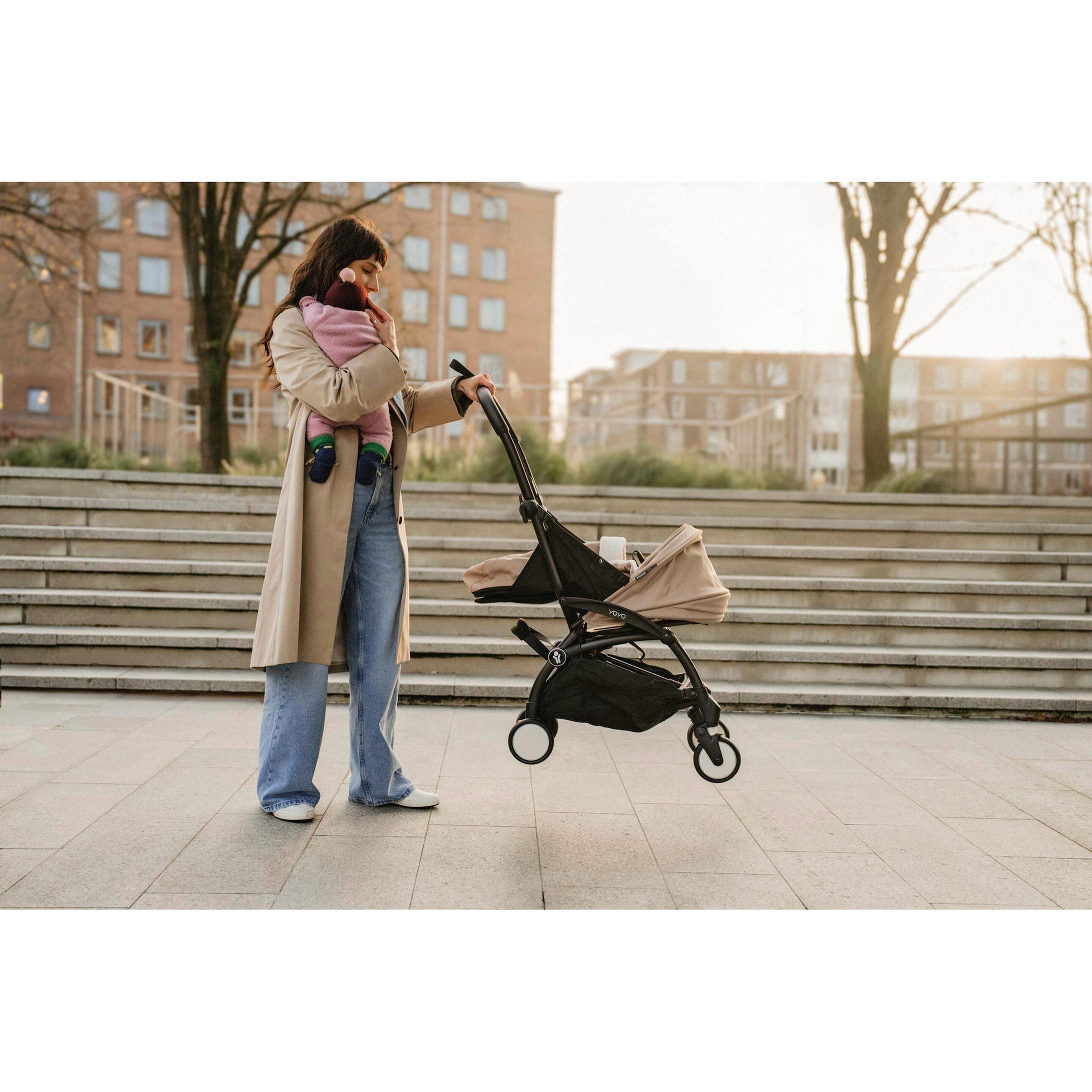 65% Rabatt! Stokke® yoyo3 Liegewanne braun