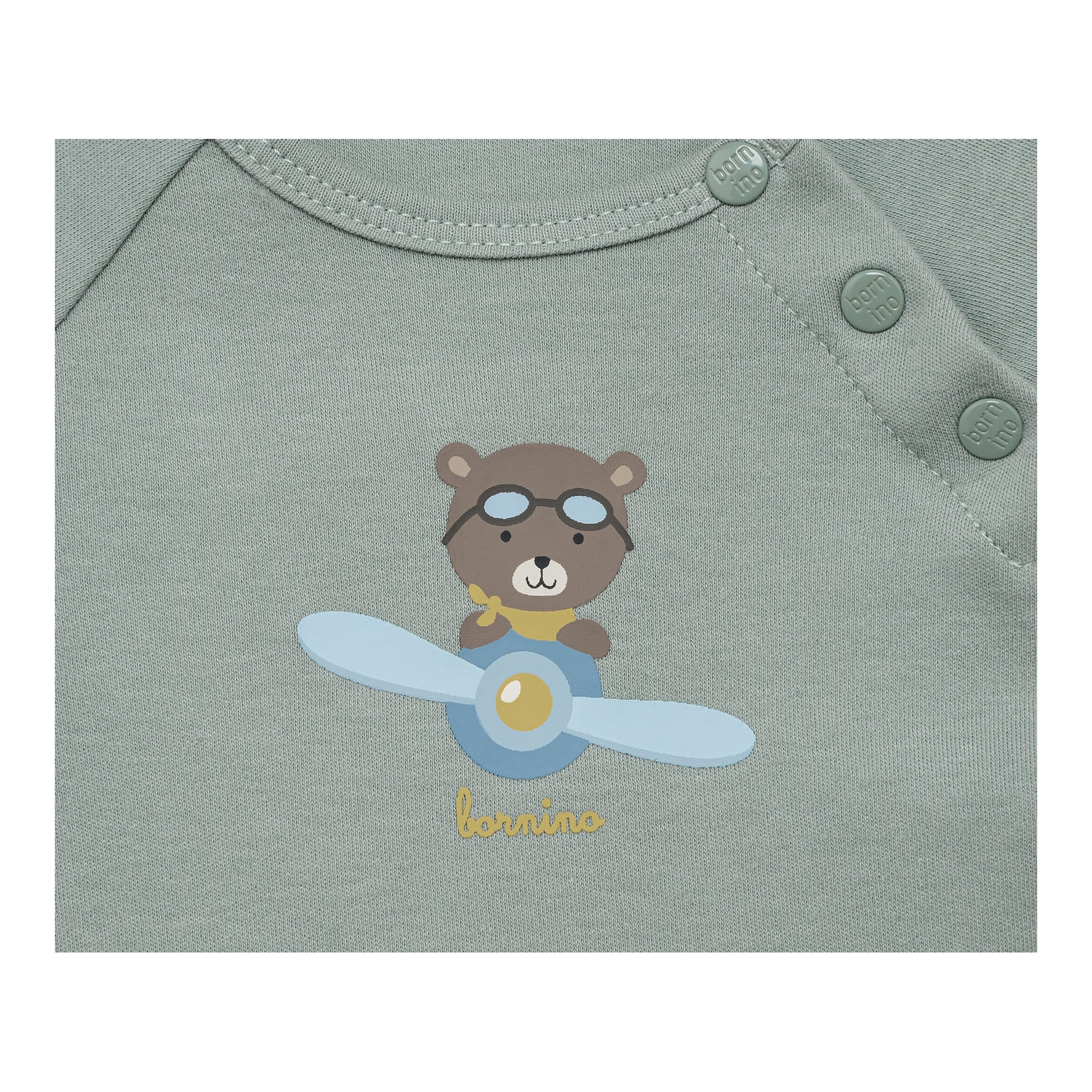 Raglanshirt langarm Bär