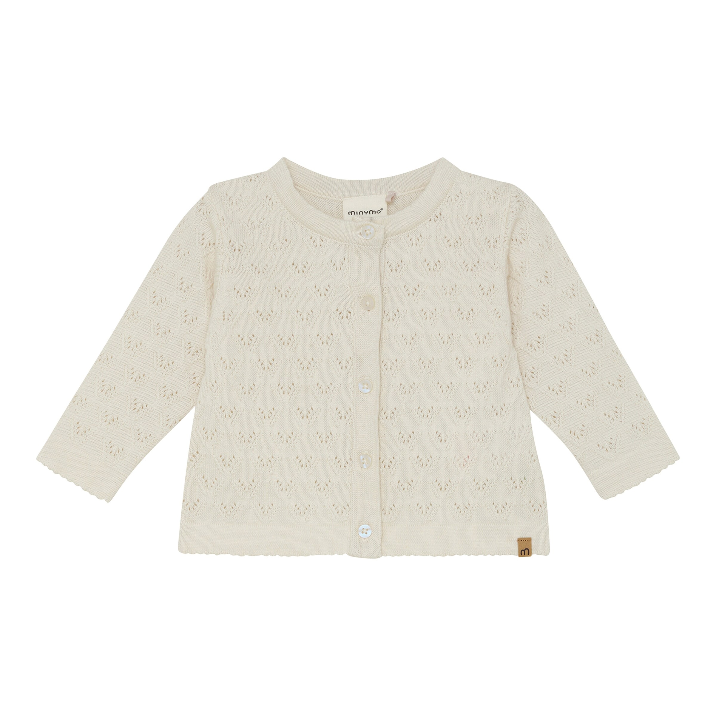 Minymo Ajour-Strickjacke