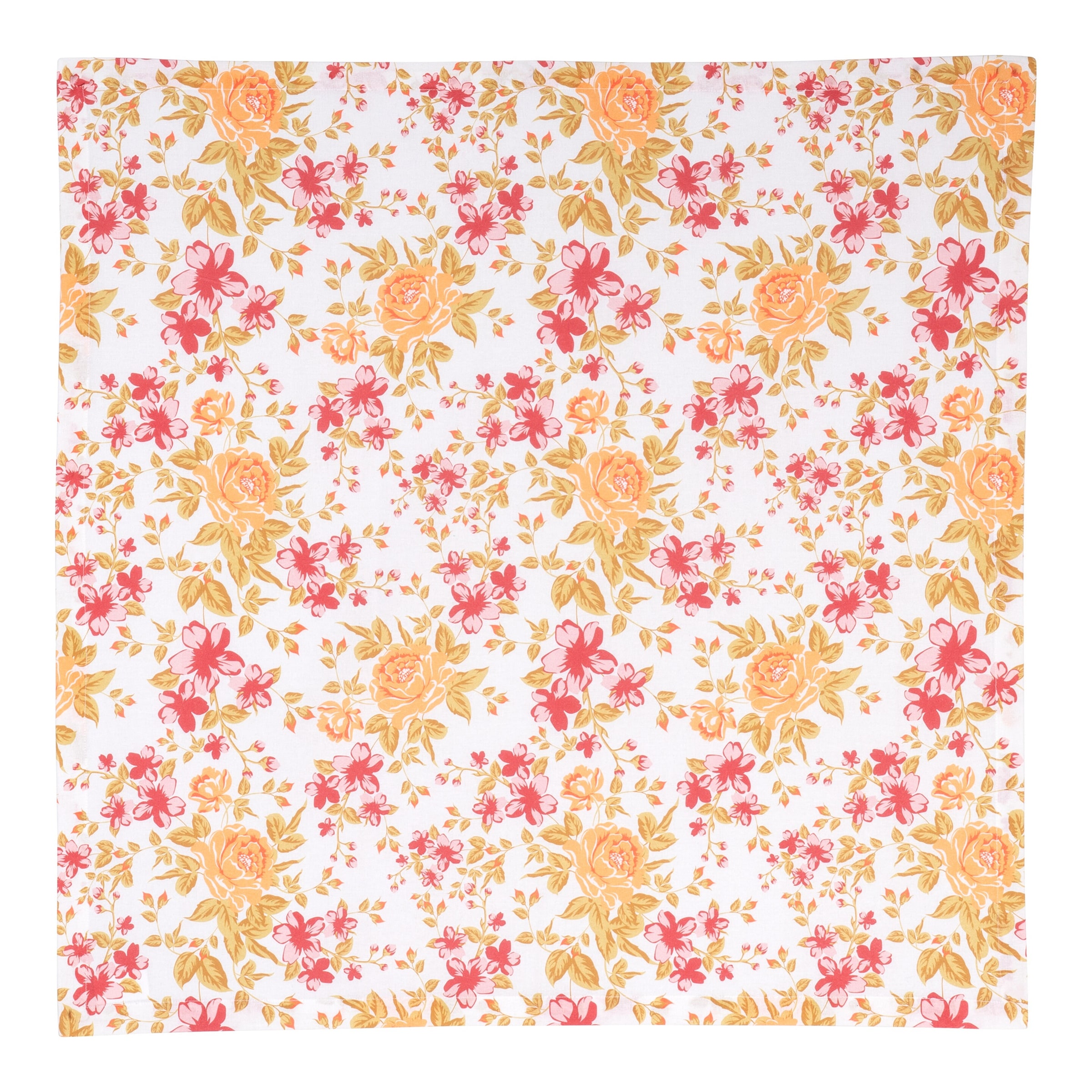 Mitteldecke „Rosen“, 85x85 cm mehrfarbig