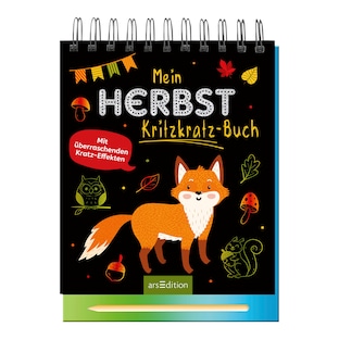 Mein Herbst Kritzkratz-Buch