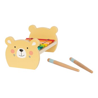 Xylophon Bär aus Holz