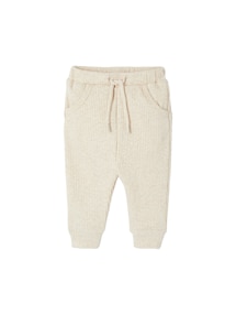 Jungen Baby-Set: Hose & Socken aus Rippmaterial