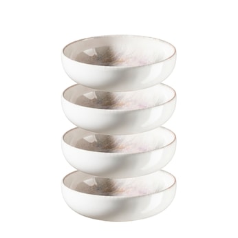 Schüssel-Set, Steinzeug Aquarellia