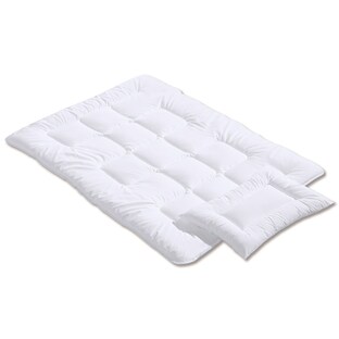 2-tlg. Steppbett-Set 40x60 / 100x135 cm
