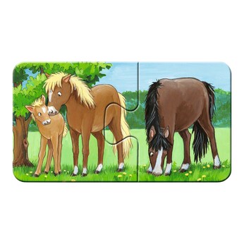 my first puzzles - Tierfamilien auf dem Bauernhof