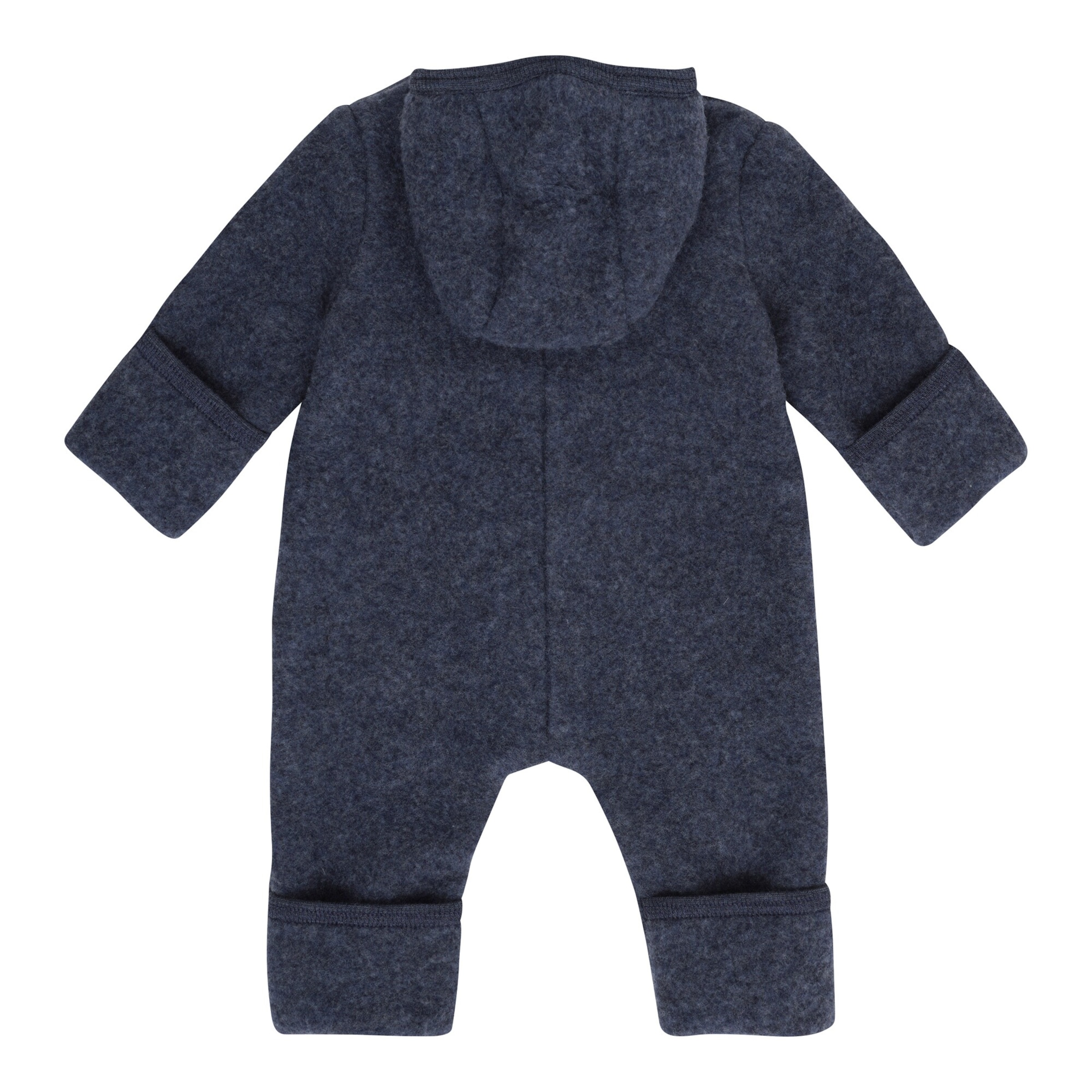 Huttelihut Wollfleece-Overall mit Klappbündchen