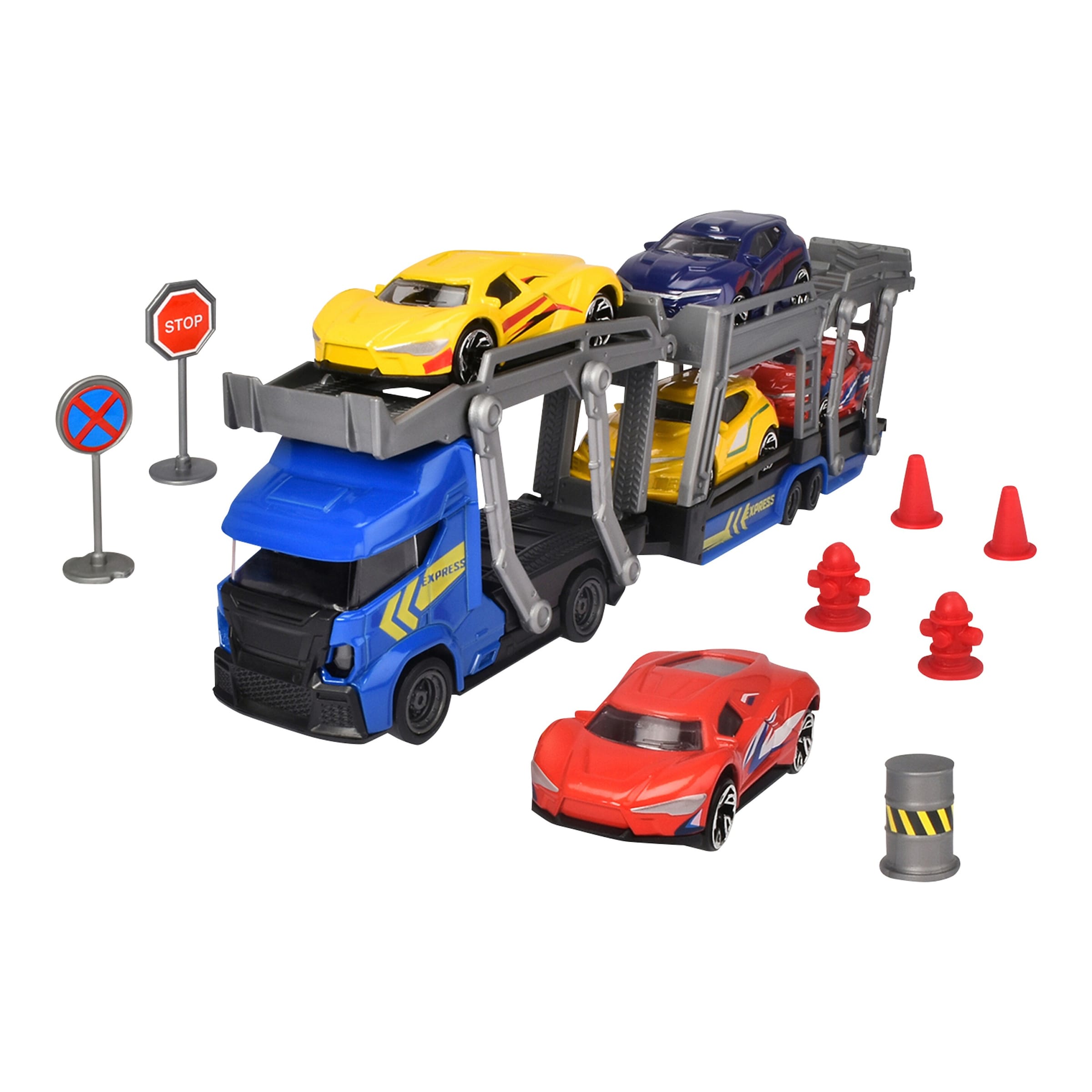 Dickie Toys Auto-Transporter Set, sortiert
