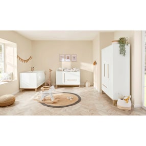 3-tlg. Babyzimmer Juna inkl. Windeleimerauszug