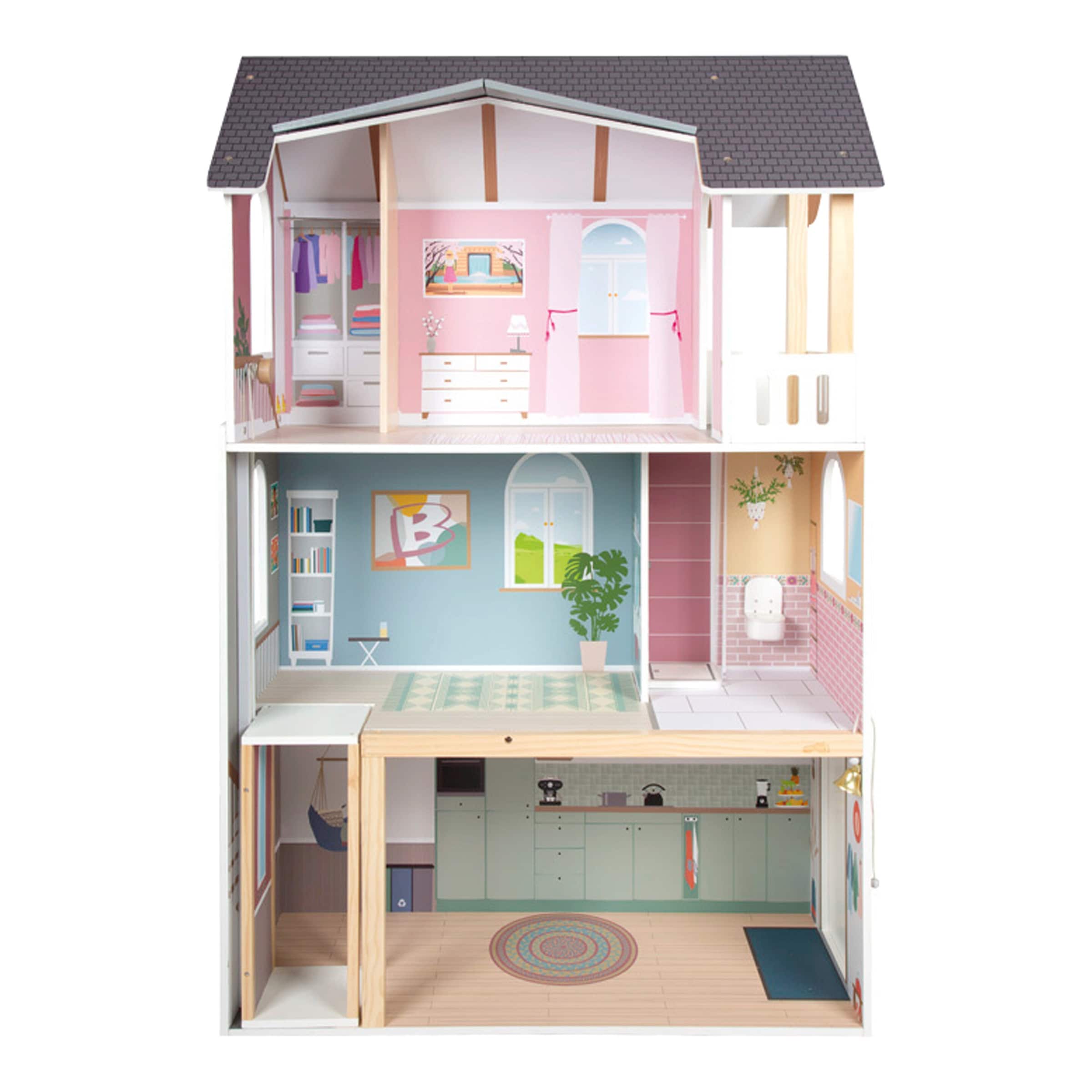 46% Rabatt! Small Foot Puppenhaus Traumvilla XL