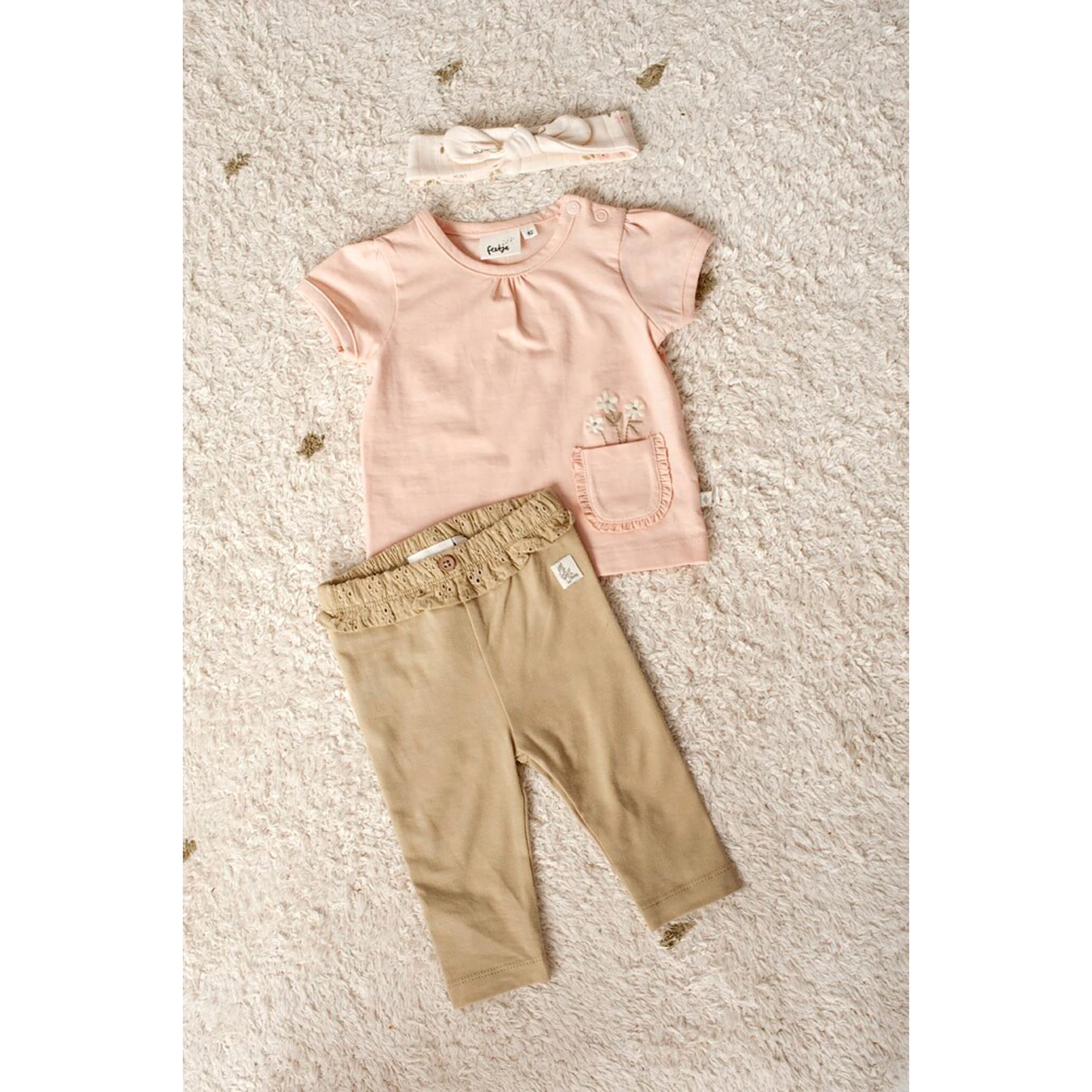 Thumbnail - Feetje Leggings Lochstickerei