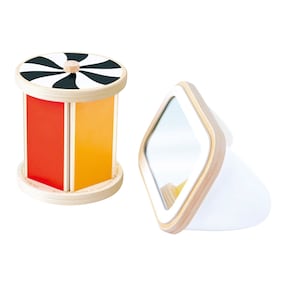 Dreh-Trommel mit Spiegel