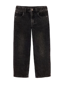 Jeans Loose-Fit Jungen Hüftweite REGULAR, Bundweite verstellbar