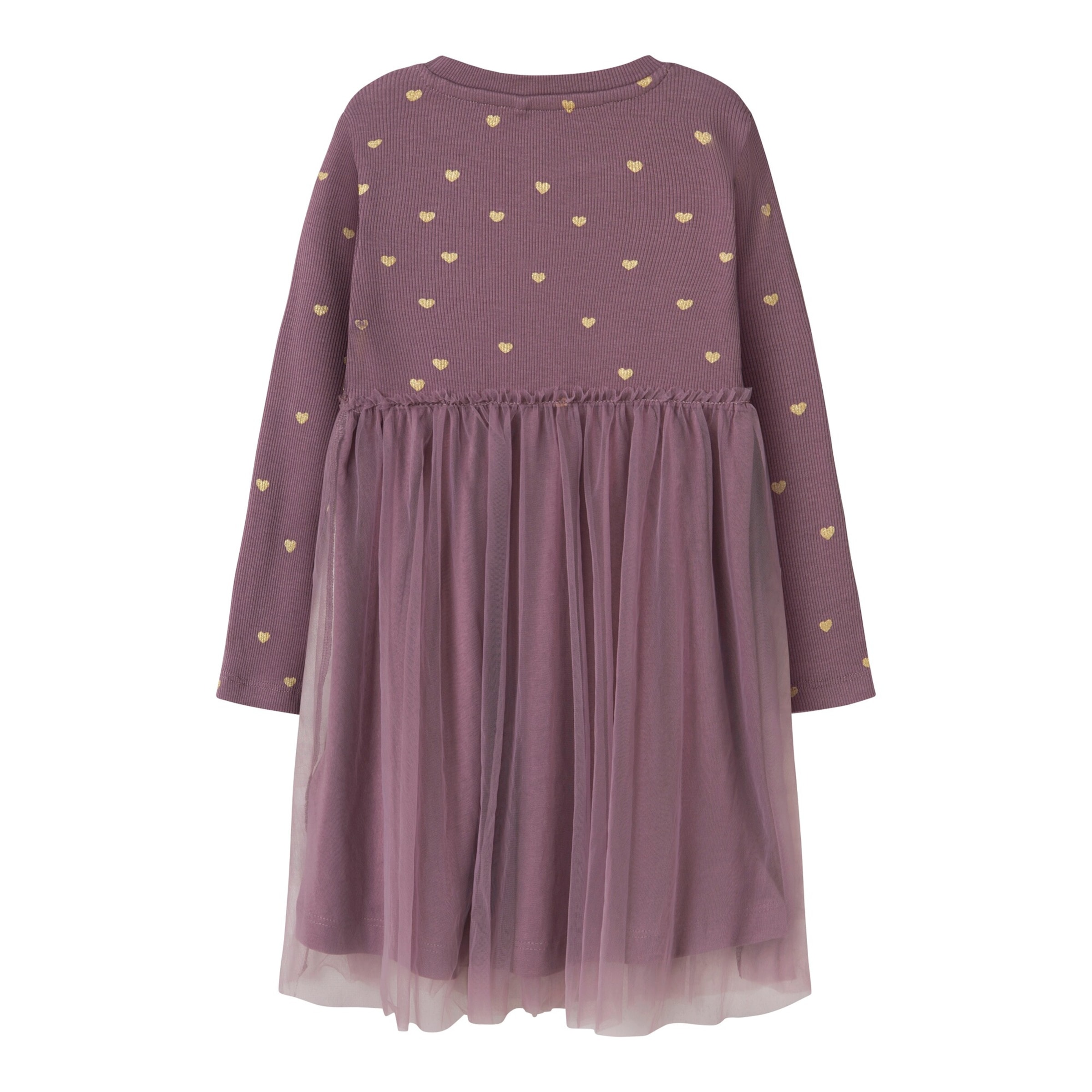 Name It Kleid langarm Herzen Tüllrock
