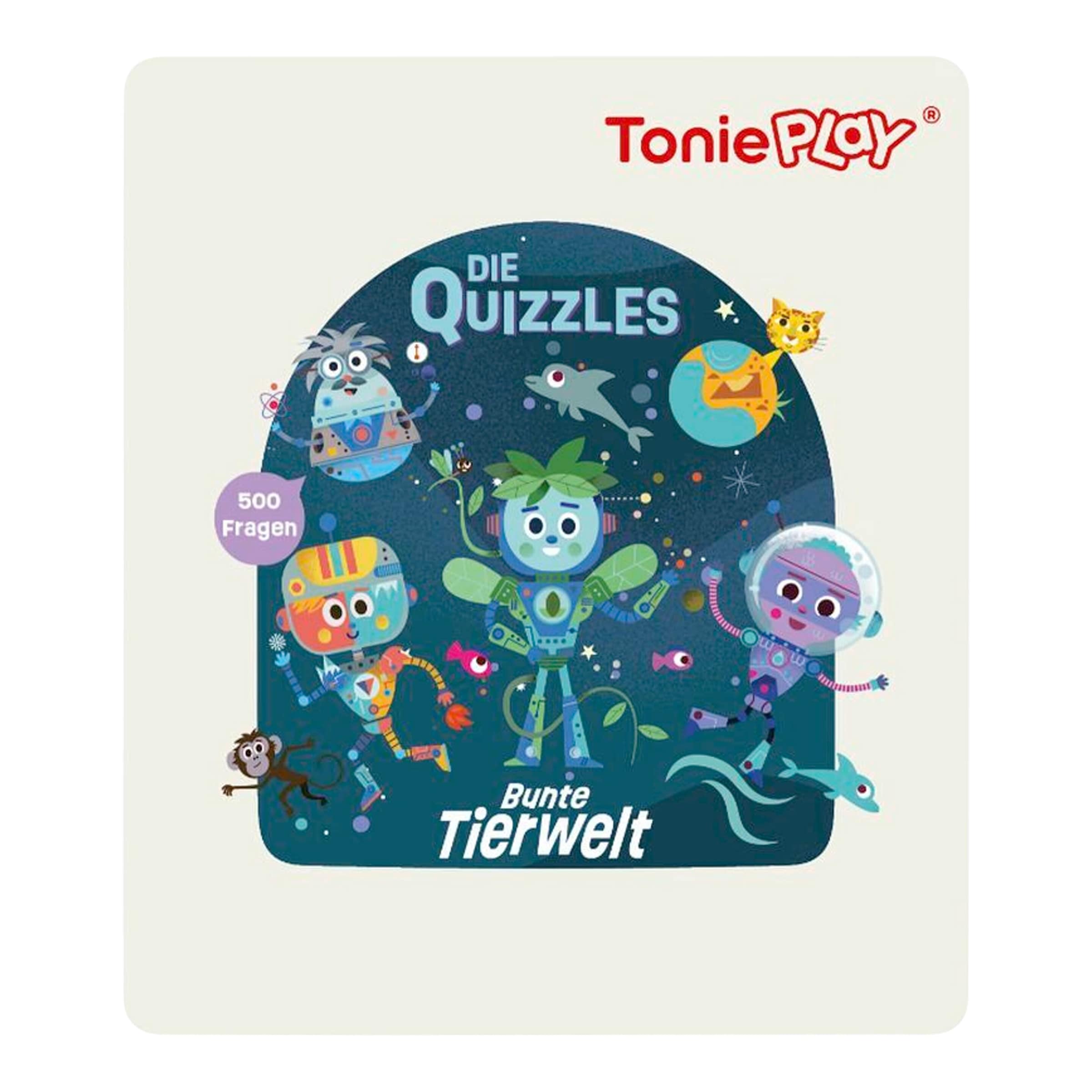 Tonie Play Games S - Die Quizzles: Bunte Tierwelt