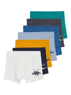 7er-Pack Jungen Boxershorts, Dinosaurier Oeko-Tex